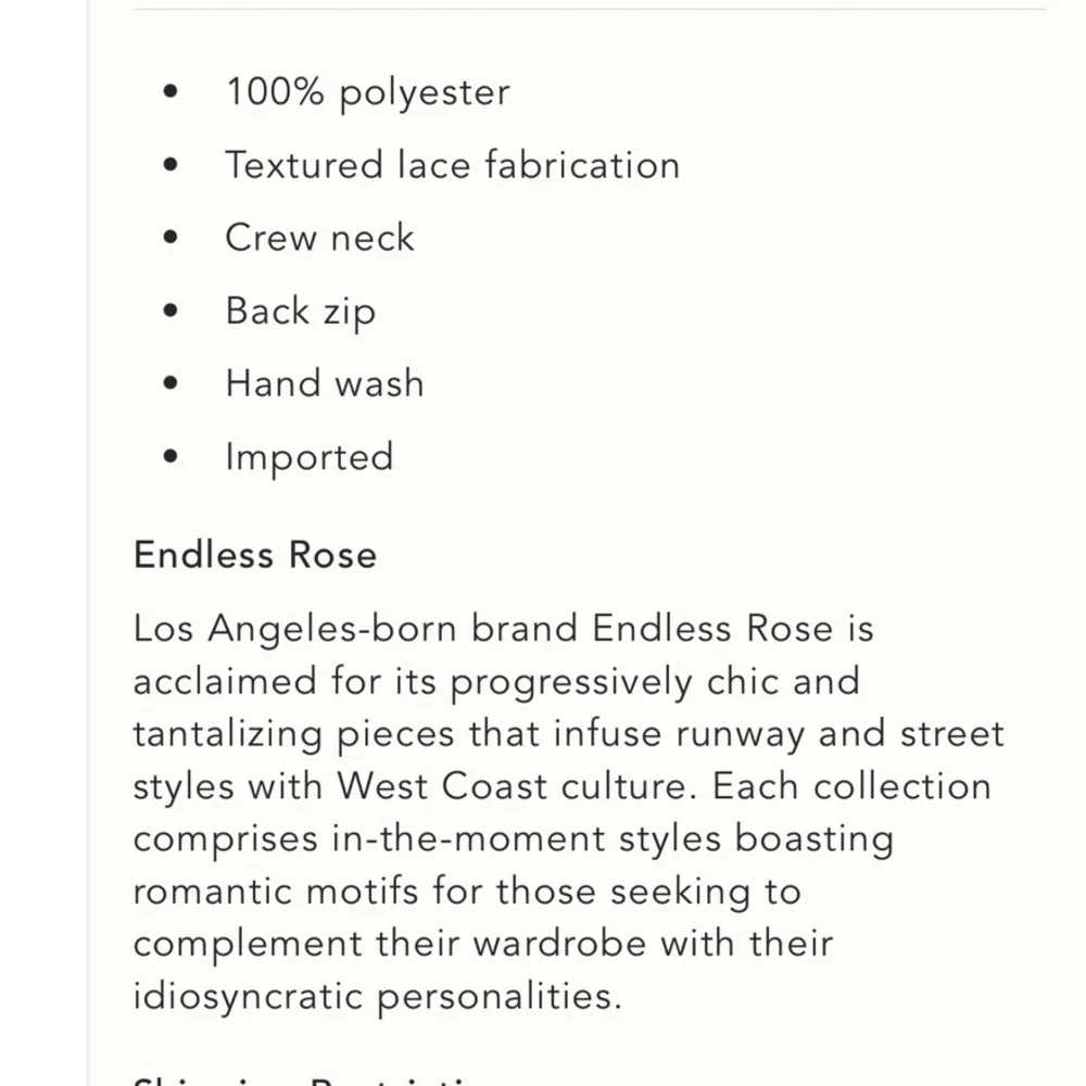 NEW Anthro Endless Rose Sleeveless Textured lace fabrication Midi Dress XL - Picture 11 of 11